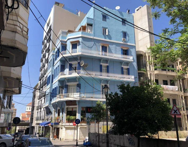 A street in the Monot district of Achrafieh, Beirut